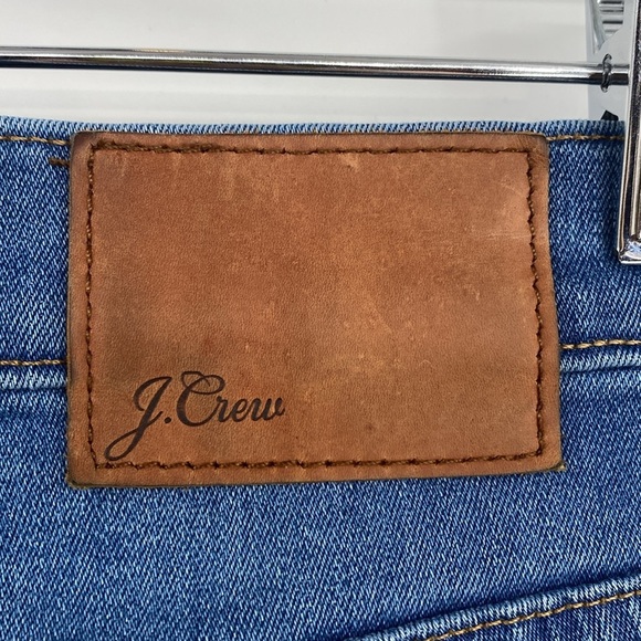 J. Crew Slim Broken in Boyfriend Jeans Womens 24 Floral Skinny Embroidered Daisy - Picture 8 of 14